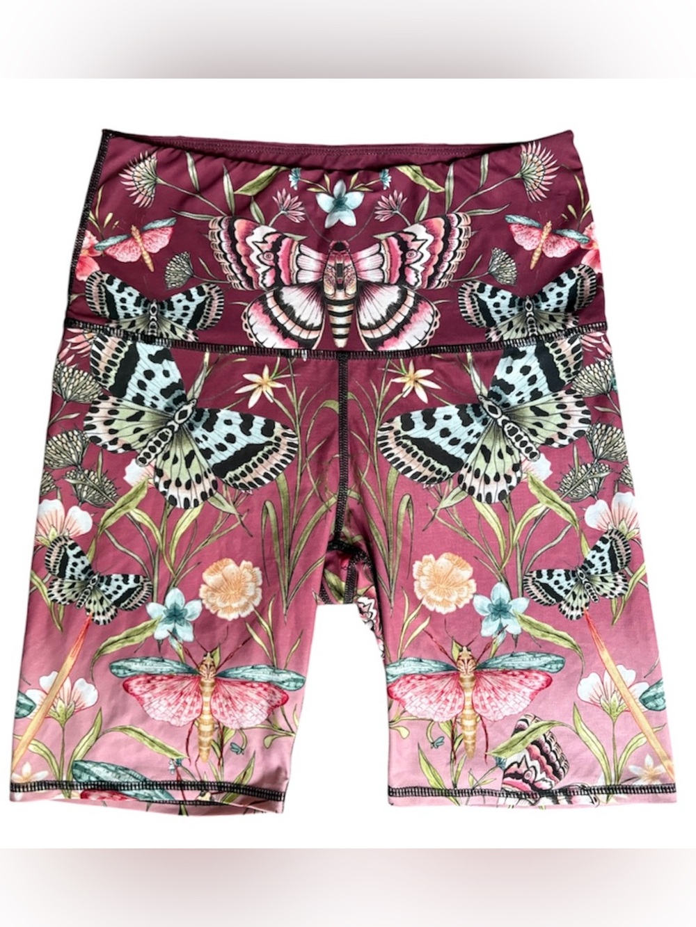Yoga Democracy Biker Short in Pretty in Pink Size M